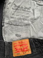 Levi's 502 Regular Taper Faded Black JEANS - 40
