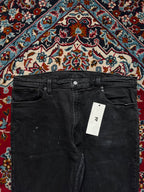 Levi's 502 Regular Taper Faded Black JEANS - 40
