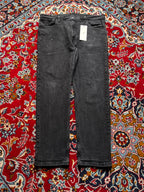Levi's 502 Regular Taper Faded Black JEANS - 40