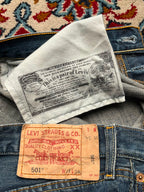 Levi's 501 Original Straight fit Washed JEANS - 32