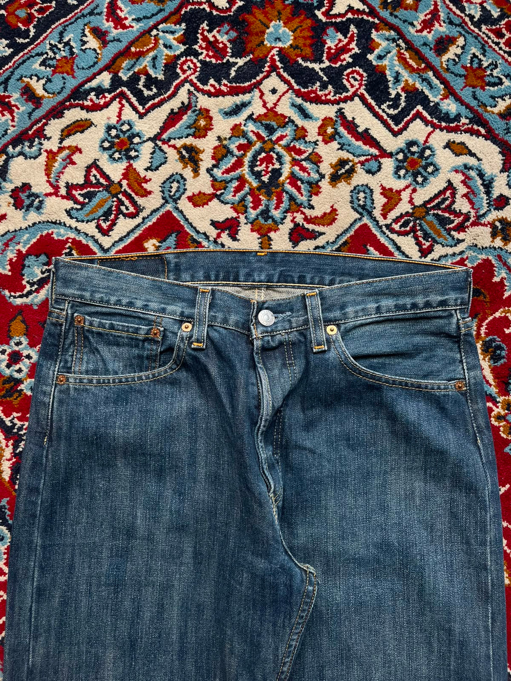 Levi's 501 Original Straight fit Washed JEANS - 32