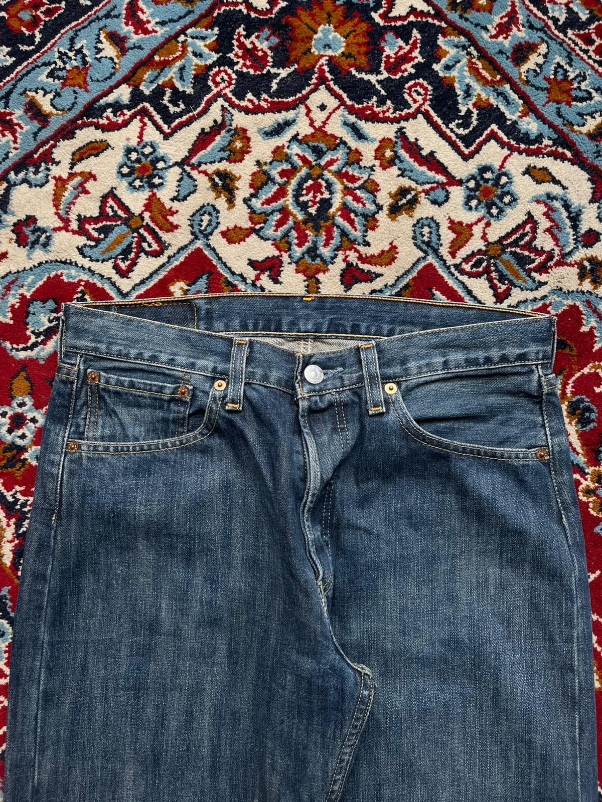 Levi's 501 Original Straight fit Washed JEANS - 32