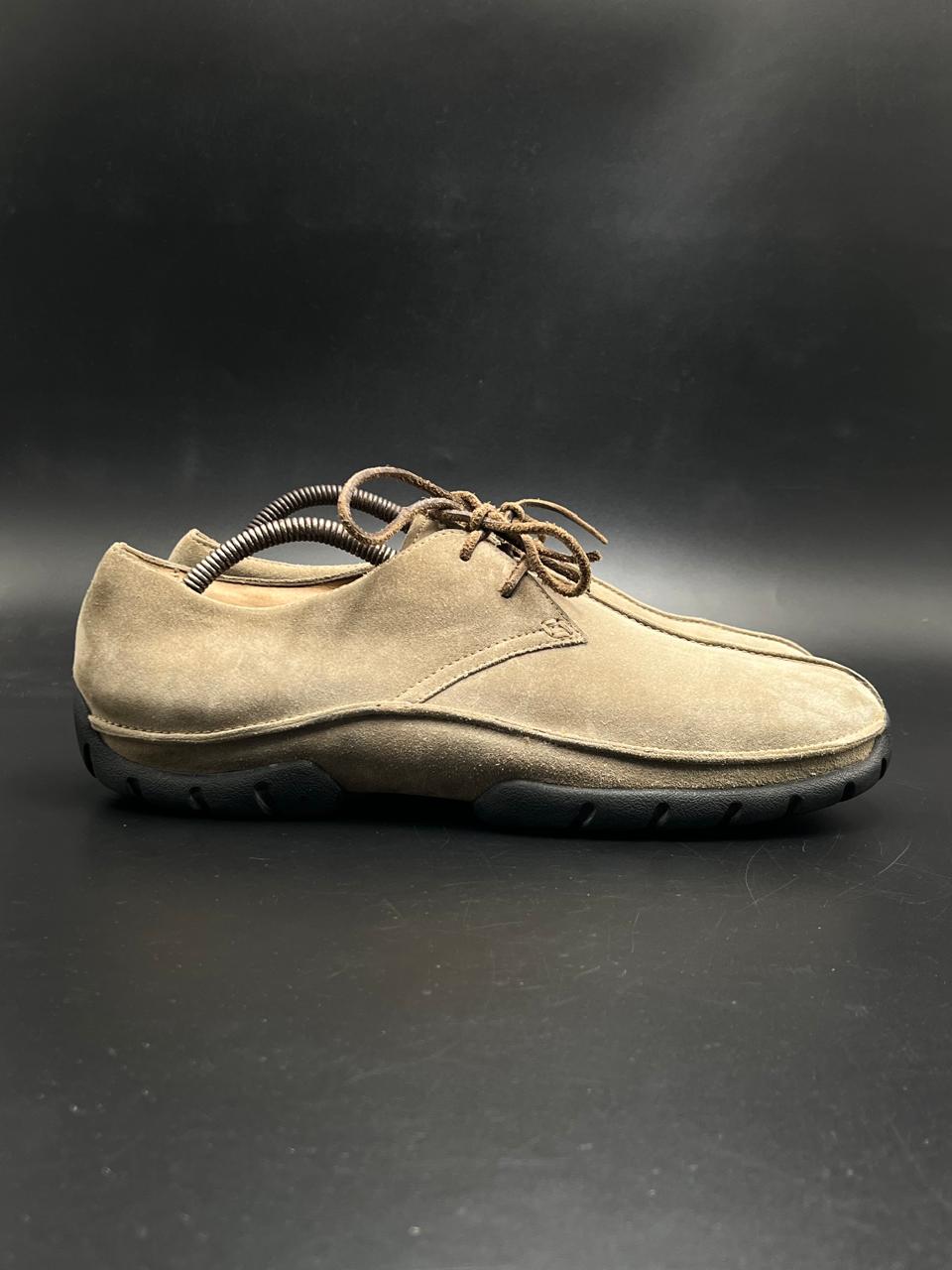 POLO RALPH LAUREN VTG 1990’s Tan Suede Wide Toe Shoes - 43