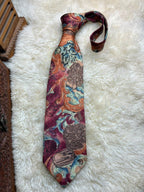 Pierre Cardin Paris Made in Great Britain - Abstract Baroque Art Tie