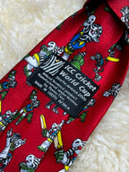 Vintage ICC Cricket World Cup South Africa 2003 - Official Mascot Dazzler Red Tie