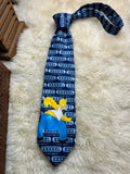 Vintage 1998 The Simpsons Homer Simpson Necktie - Navy Blue XXXL Homeywear