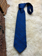 The Army Stores Tie - Blue Fighter Jet Military Necktie
