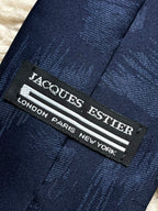 Jacques Estier Mr. Men Mr. Perfect  - Navy Blue Novelty tie