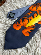 The Disney Store Tigger - Charcoal Grey 100% Polyester Novelty tie