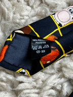 Wallace & Gromit Necktie Marks & Spencer - 90s Cartoon Grid Tie