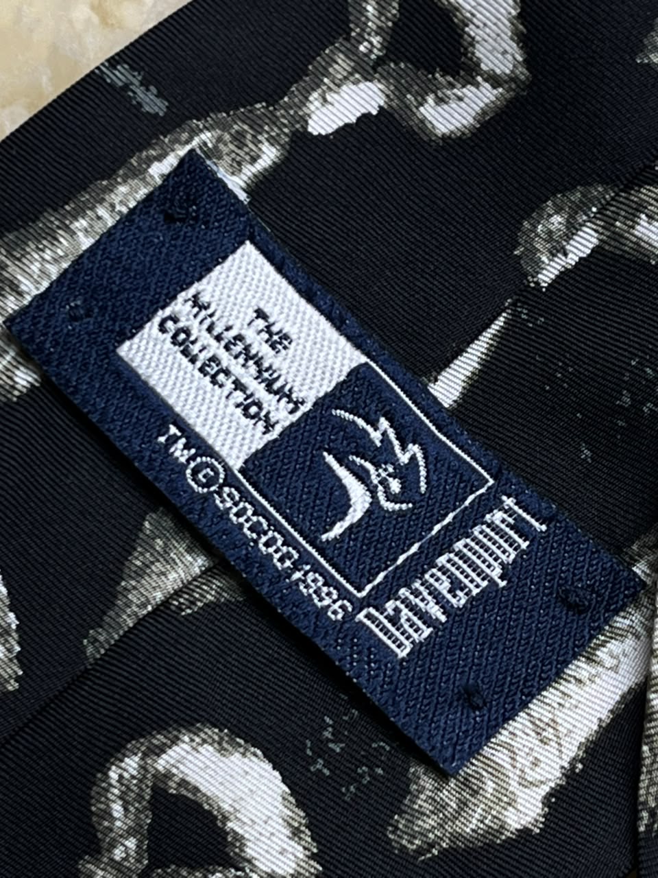 Sydney 2000 Olympics Silk - Davenport Millennium Collection Black Tie
