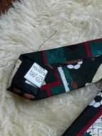 George Looney Tunes Taz Soccer - Black Graphic Tasmanian Devil Tie