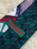 Tabasco Silk McIlhenny Co Hot Pepper Sauce Bottle Novelty Green Red Tie