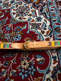 Guatemalan Woven Fabric Leather Belt