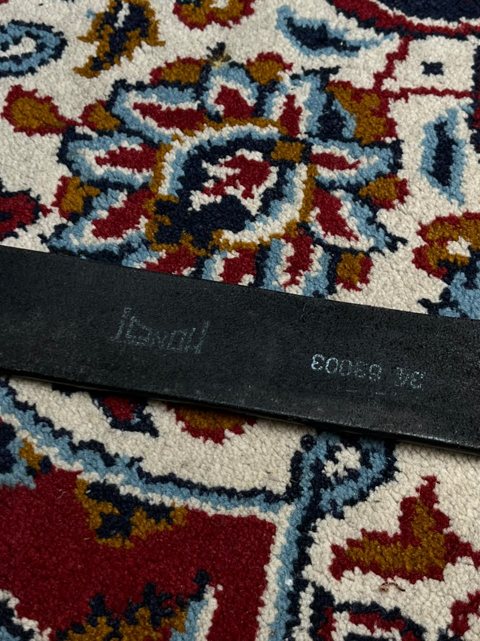 Honest Black Leather Belt Double O-Ring Buckle