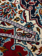 Boho Geometric Woven Fabric Belt Double O Ring Buckle