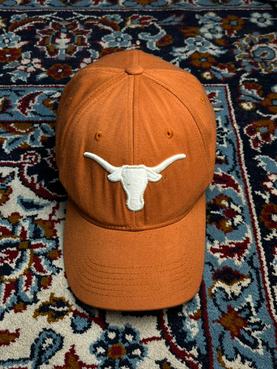 Top of the World Texas Longhorns Orange Burnt Orange White Longhorn Logo Cap