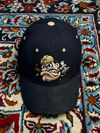 Zephyr Purdue Boilermakers Purdue Pete Logo Fitted Mens Black Cap