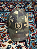 Reebok NFL Indianapolis Colts Camo Mens Distressed Patch Strapback Cap