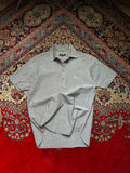 Burberry Grey Henley Collared Shirt - M