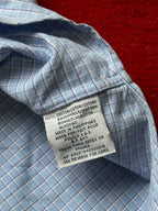 Polo Ralph Lauren Yarmouth Blue Micro Check Button Down Shirt - XL