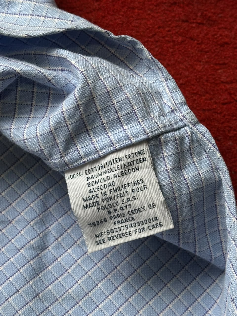 Polo Ralph Lauren Yarmouth Blue Micro Check Button Down Shirt - XL