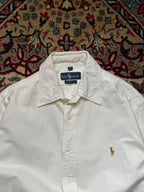 Polo Ralph Lauren White Oxford Button Down Shirt - M