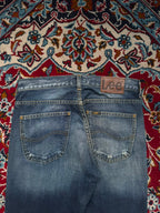 Vintage Lee Blue Washed Bootcut Jeans - 30