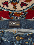 Vintage Lee Blue Washed Bootcut Jeans - 30