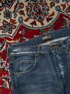 Vintage Lee Blue Washed Bootcut Jeans - 30
