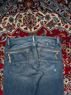Vintage Diesel Italian Made Zipper Pocket Relaxed Fit Jeans - 32