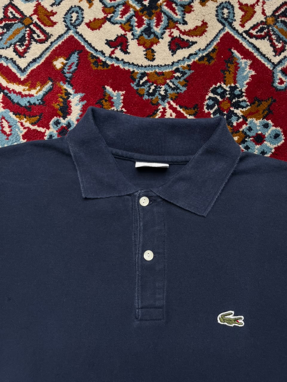 Lacoste Navy Blue Polo TEE - M
