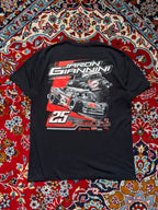Next Level Black Graphic TEE - M