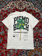 H&M Regular Fit White Printed Tee - M