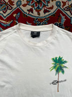 H&M Regular Fit White Printed Tee - M