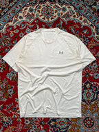 Under Armour White Dri Fit Tee - XL