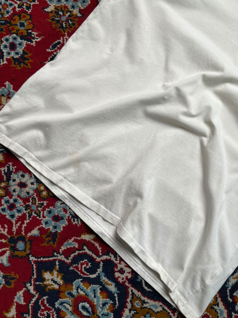 Vintage Stone island White Cotton Tee - M