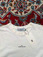 Vintage Stone island White Cotton Tee - M