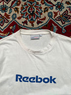 Reebok white Cotton Tee - L