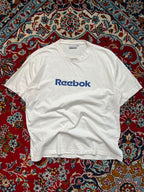 Reebok white Cotton Tee - L