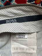 Hugo Boss Vintage Wool Pleated Cuffed Dress Pants - 32