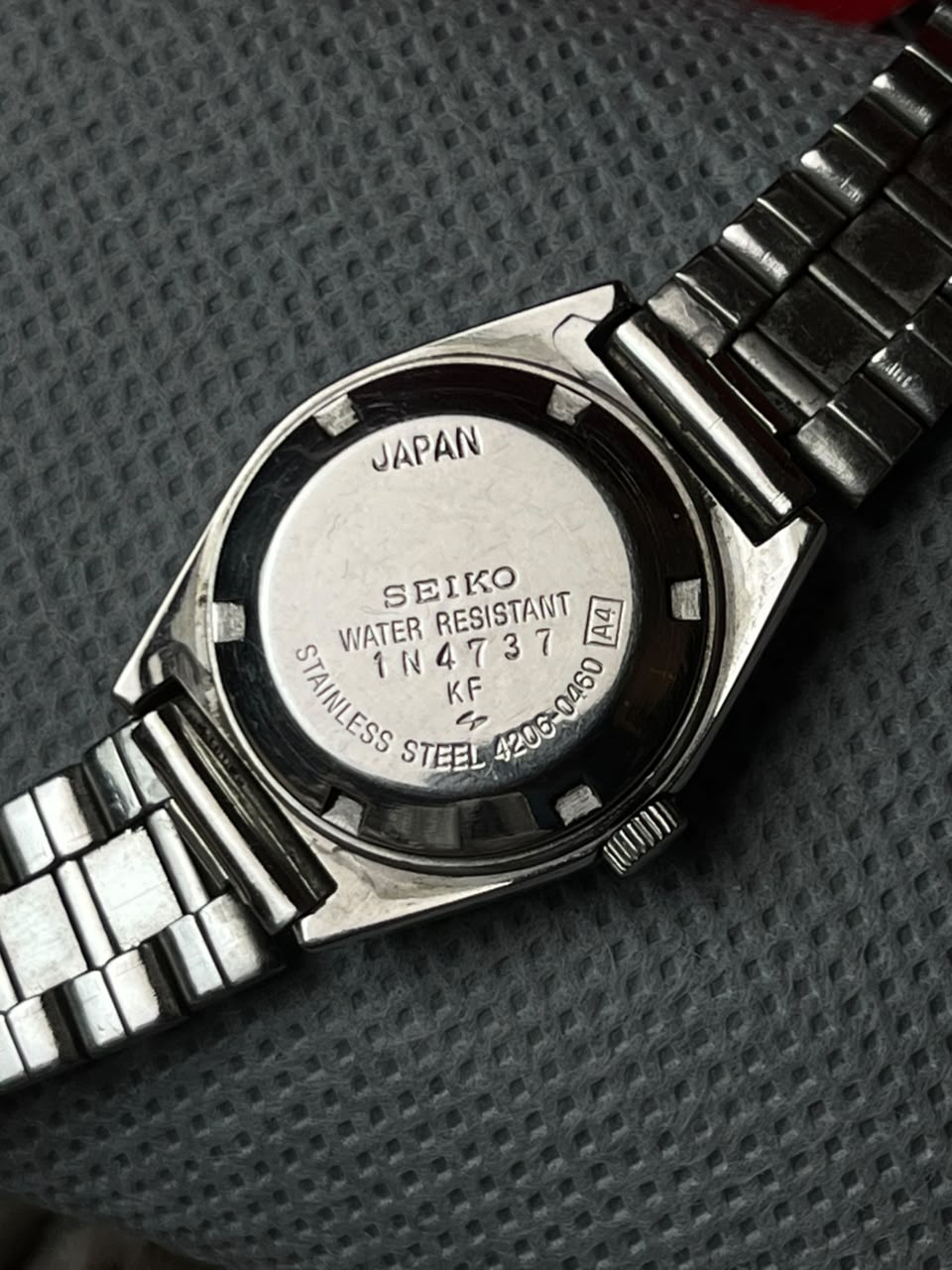 Vintage 1991 Seiko 5 Automatic  Grey Dial  Watch