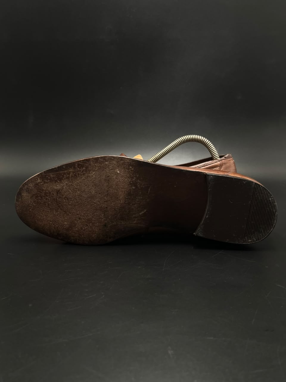 Salamander Germany Cognac Brown Soft Leather Moc Toe Loafers - 40