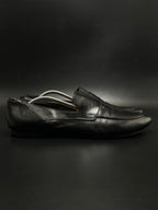 Pantanetti Made In Italy Soft Black Leather loafers - 44