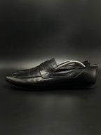 Pantanetti Made In Italy Soft Black Leather loafers - 44