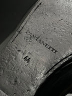 Pantanetti Made In Italy Soft Black Leather loafers - 44