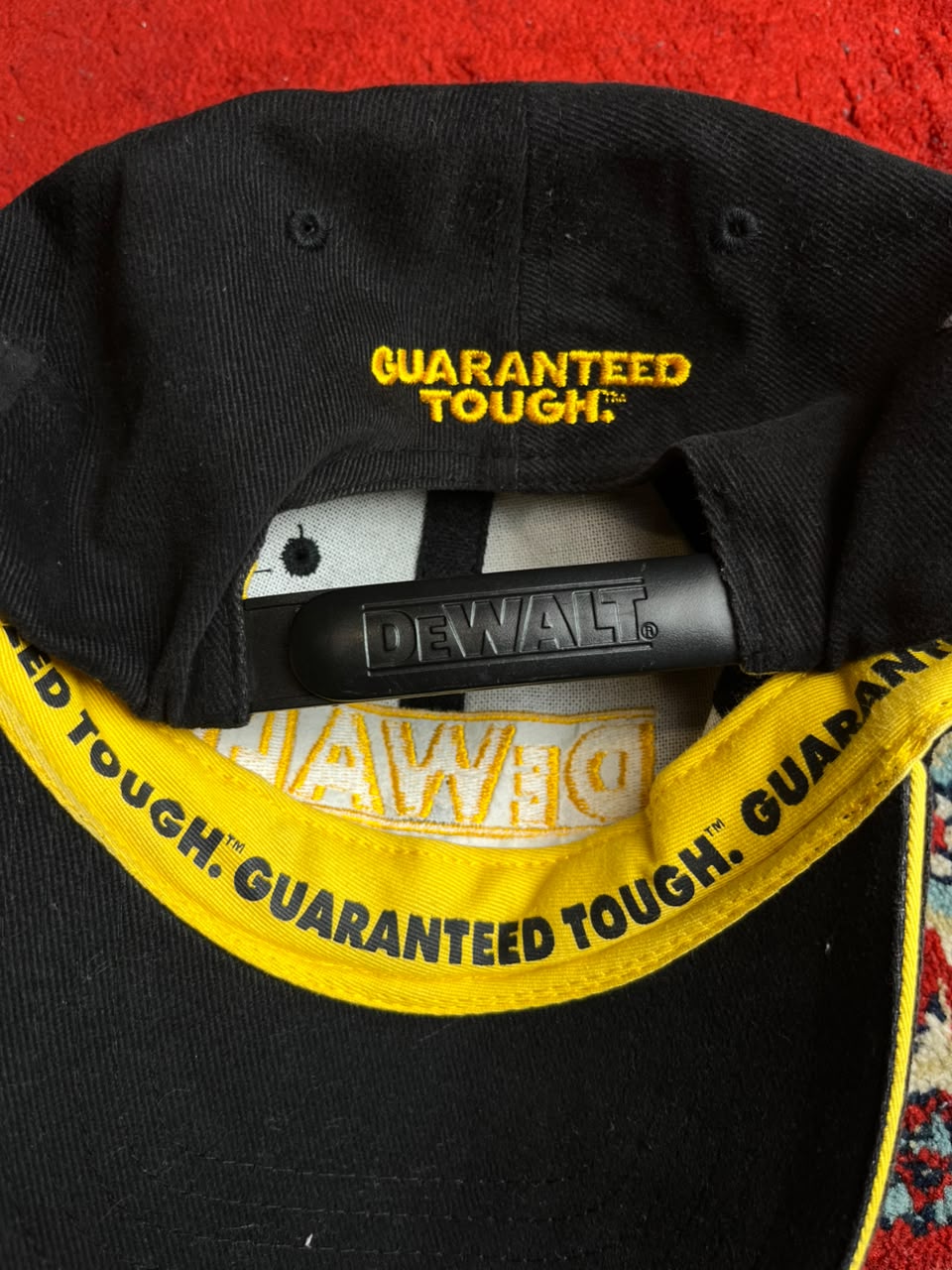 Vintage DeWALT Racing "Guaranteed Tough" Strapback Cap