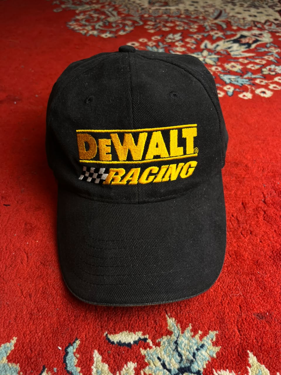 Vintage DeWALT Racing "Guaranteed Tough" Strapback Cap