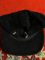 Former Corduroy Floral Patch Cap – Black
