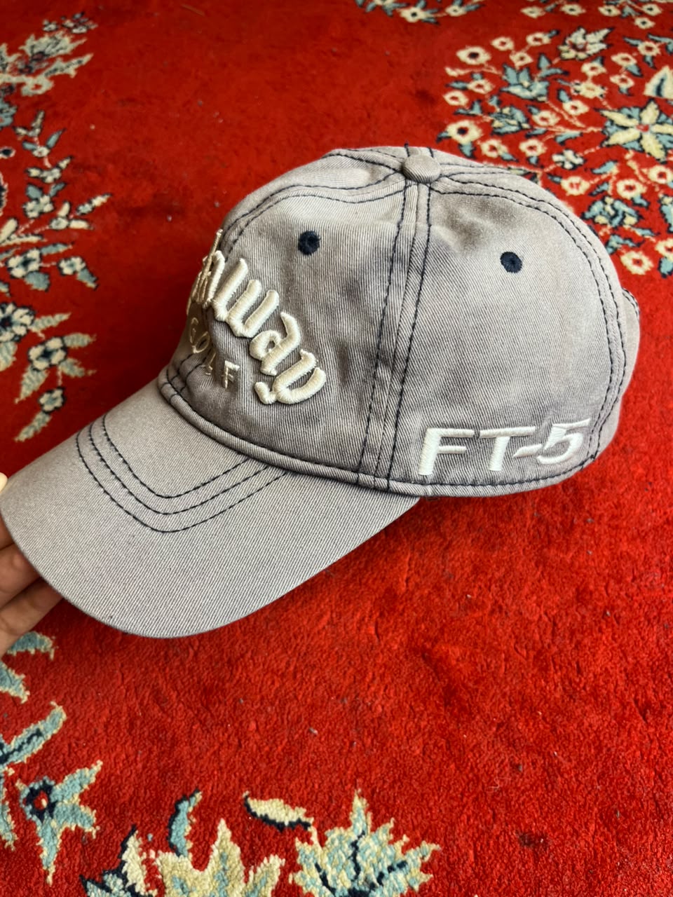 Vintage Callaway Golf FT-i FT-5 Tour Strapback Hat Cap